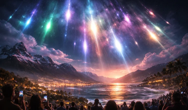 Strange Lights Appeared Across Three Continents — No One Can Explain What Happened