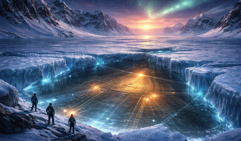 A Structure Detected Beneath Antarctic Ice — Natural Formation or Something More?