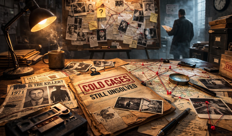The Case Files Investigators Revisit Every Decade: Cold Cases That Refuse to Stay Buried